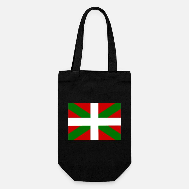 Pays basque - Sac à bouteille - noir