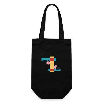 bauhaus 1919 - Gift Bag for Bottles - black - Front