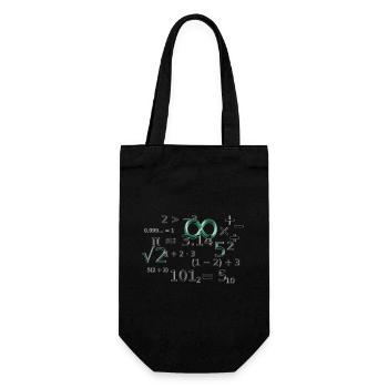 Graduation 2024 class High school graduation party - Gift Bag for Bottles - black - Front