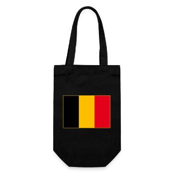 Belgique Drapeau - Sac à bouteille - noir - Devant
