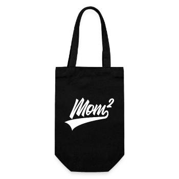 MOM HIGH 2 TWO MOM TWIN - Gift Bag for Bottles - black - Front