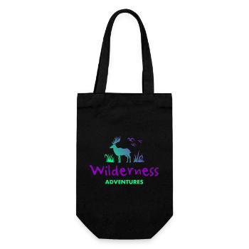 Wilderness Adventure - Geschenkbeutel für Flaschen - Schwarz - Vorne