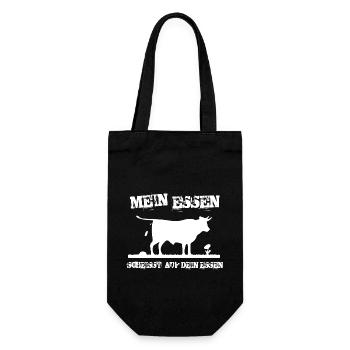 MY FOOD - SHIT ON YOUR FOOD - Gift Bag for Bottles - black - Front