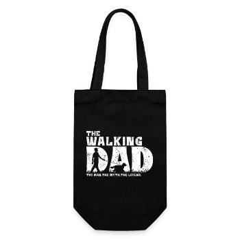Cockapoo Dog Le papa qui marche Drôle cadeau - Sac à bouteille - noir - Devant