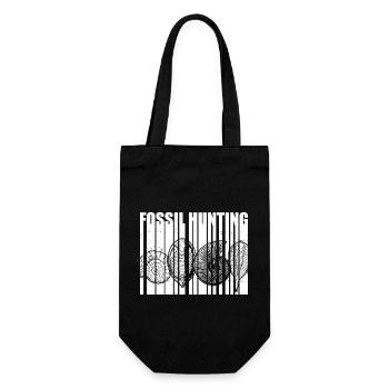 Dictons du collectionneur de fossiles | Idées cadeaux Fossils - Sac à bouteille - noir - Devant