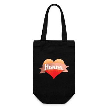 Hanna Herz Cher ami Valentin Saint-Valentin Saint-Valentin - Sac à bouteille - noir - Devant