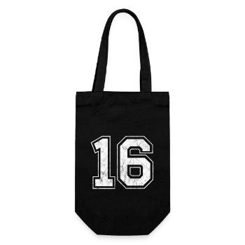 Numéro 16 - Sac à bouteille - noir - Devant