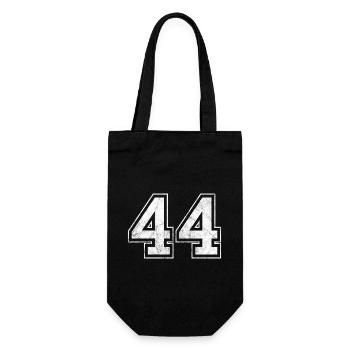 Anzahl 44 - Geschenkbeutel für Flaschen - Schwarz - Vorne