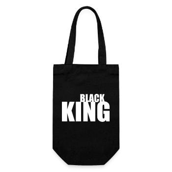 Black king - Gift Bag for Bottles - black - Front