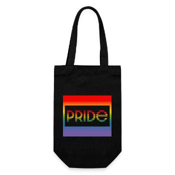 Cadre de fierté - Sac à bouteille - noir - Devant