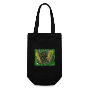 Forest Guards - Gift Bag for Bottles - black - Front