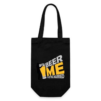 Beer Me Me marier - Sac à bouteille - noir - Devant