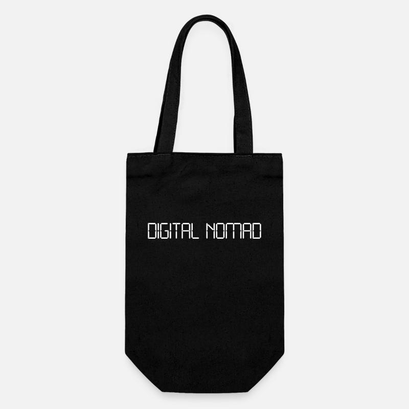 Digital - Gift Bag for Bottles - black