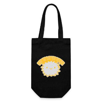 the day you deserve - Gift Bag for Bottles - black - Front