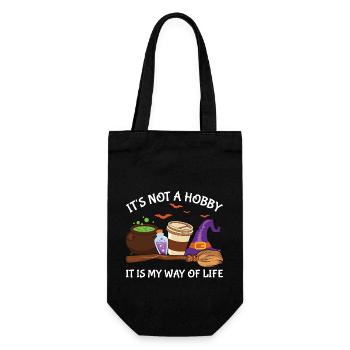 Halloween Skeleton Pumpkin - Gift Bag for Bottles - black - Front