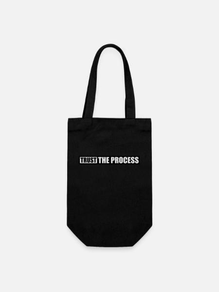 faire confiance au processus Devis - Sac à bouteille - noir