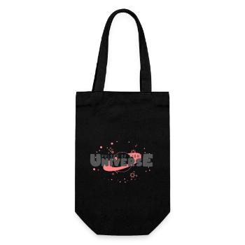 Universe - Gift Bag for Bottles - black - Front