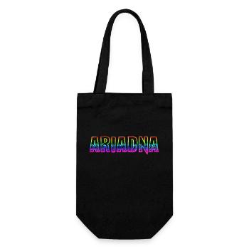 Ariadna RS Rainbow - Gift Bag for Bottles - black - Front