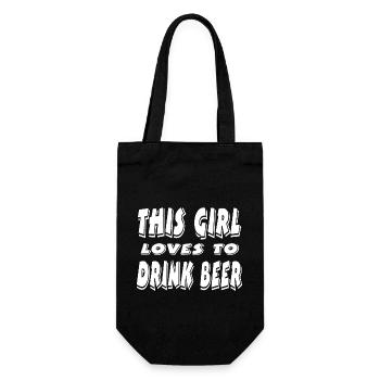 Bière - Sac à bouteille - noir - Devant