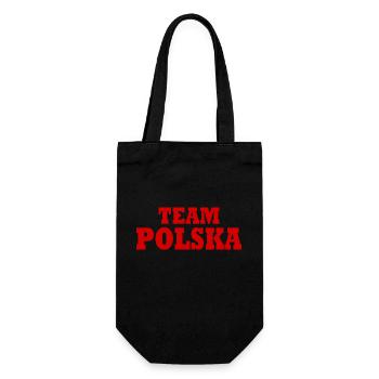 Team polska - Gift Bag for Bottles - black - Front