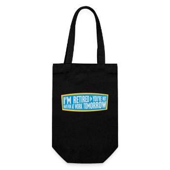 Amusez-vous au travail - Sac à bouteille - noir - Devant