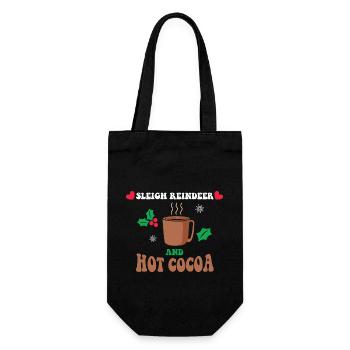 Cadeaux de Noël Noël - Sac à bouteille - noir - Devant