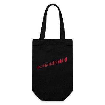 Je préfère ne pas - Sac à bouteille - noir - Devant