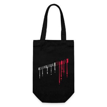 Je préfère ne pas - Sac à bouteille - noir - Devant