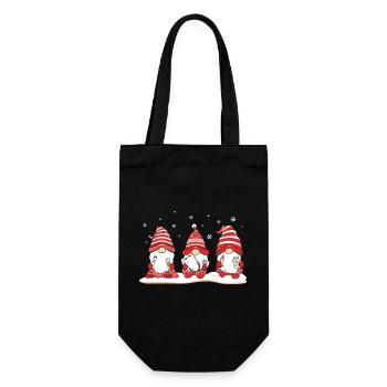 Cadeaux de Noël Noël - Sac à bouteille - noir - Devant