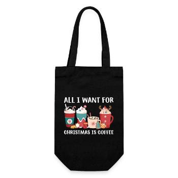 Cadeaux de Noël Noël - Sac à bouteille - noir - Devant