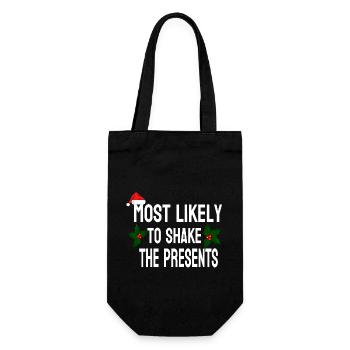 MOST LIKELY TO SHAKE THE PRESENTS - Sac à bouteille - noir - Devant