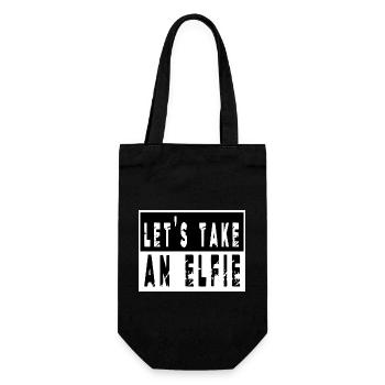 Awesome Dork Funny Sayings awkward - Gift Bag for Bottles - black - Front