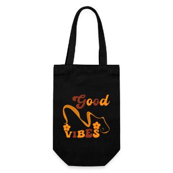Good vibes bonnes vibrations si apaisantes - Sac à bouteille - noir - Devant