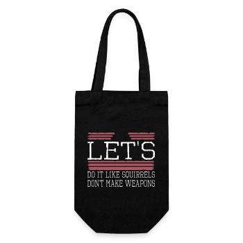 birthday statement quote jokes geek peace hippy - Geschenkbeutel für Flaschen - Schwarz - Vorne