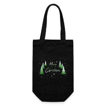 Joyeux Noël - Sac à bouteille - noir - Devant