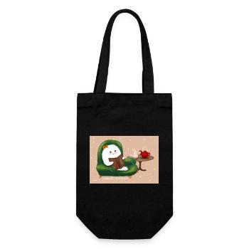 Chill your mind - Gift Bag for Bottles - black - Front
