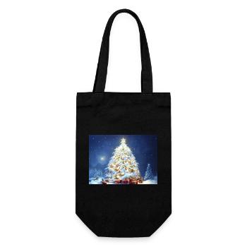 Noël 28 - Sac à bouteille - noir - Devant