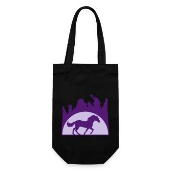 Sun Beach Palm Horse - Sac à bouteille - noir - Devant