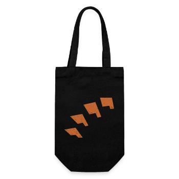 Berkelland VINTAGE - Gift Bag for Bottles - black - Front