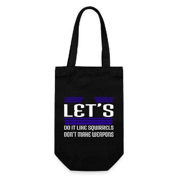 bday drôle anti guerre humour cadeau d’anniversaire - Sac à bouteille - noir - Devant