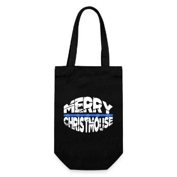 Gift Christmas Vacation Cute Beach Beach Holiday - Gift Bag for Bottles - black - Front