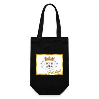 Beautyful, T-shirt, Pullover, Accessoires - Geschenkbeutel für Flaschen - Schwarz - Vorne