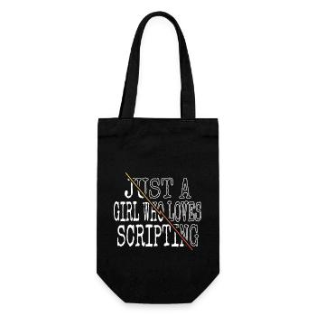 Statement Fun Programming PC Computer Programming - Gift Bag for Bottles - black - Front