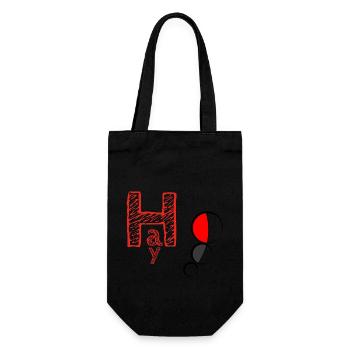coole - Geschenkbeutel für Flaschen - Schwarz - Vorne