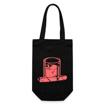 Cigare - Sac à bouteille - noir - Devant