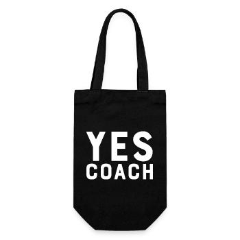 Yes Coach - Gift Bag for Bottles - black - Front