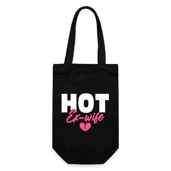 Hot Ex-Wife Divorce Women Divorcee - Gift Bag for Bottles - black - Front