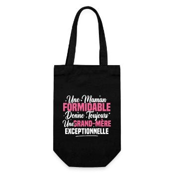 Une maman formidable donne toujours une grand-mère - Sac à bouteille - noir - Devant