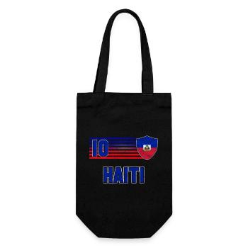 Équipe d’Haïti de football - Sac à bouteille - noir - Devant