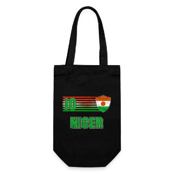 Niger Football Team - Gift Bag for Bottles - black - Front